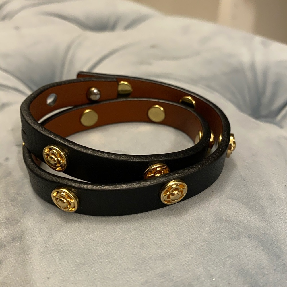 Stella & Dot Clover Double Wrap Bracelet